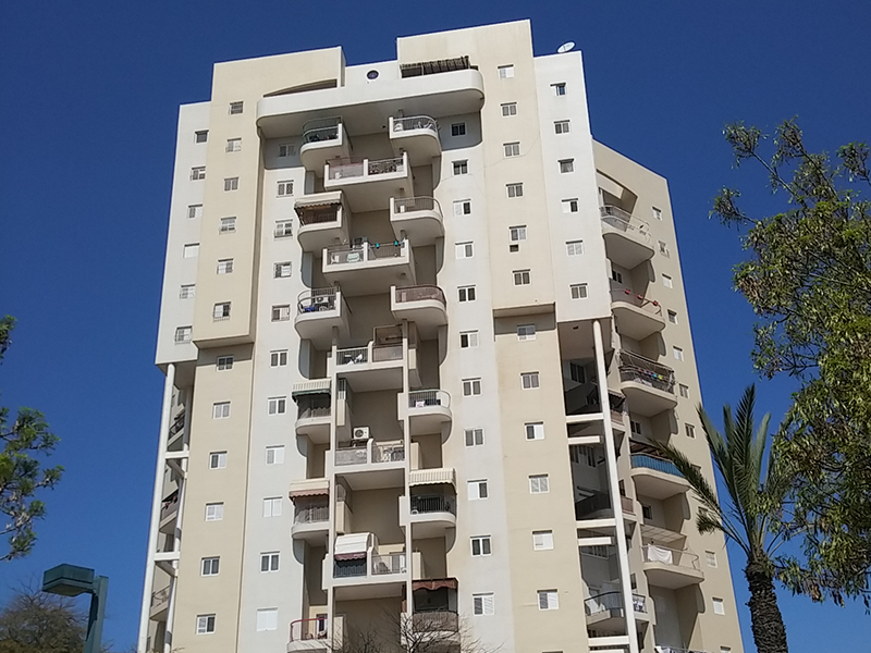 פרוייקט באר שבע - מגדל מגורים בשכונת נווה זאב -  64יחידות ברחוב סרן דב 3